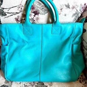 Turquoise Sigurd Olsen Leather bag / tote